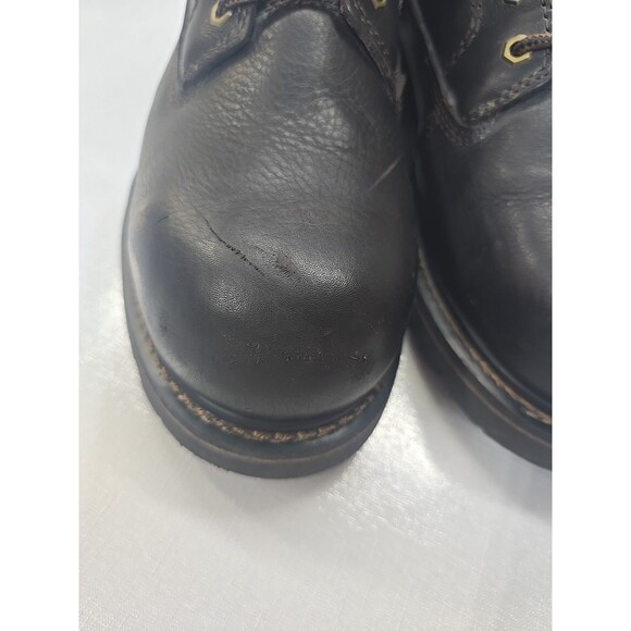 Caterpillar Structure Cool Boots Mens SZ 11 Wide Composite Toe Dark Brown P91344